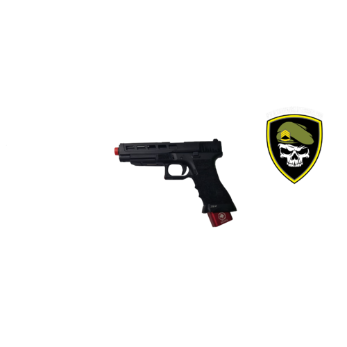 ZEV G35 Black Glock Atomic Armoury x Double Bell GBB Pistol Gel Blaster