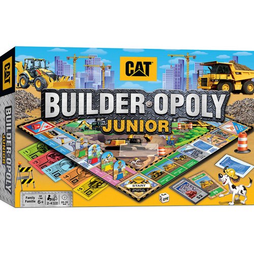 Masterpieces CAT Caterpillar Opoly Junior