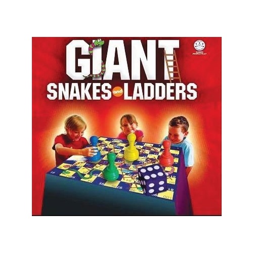 Giant Snakes & Ladders Board Game