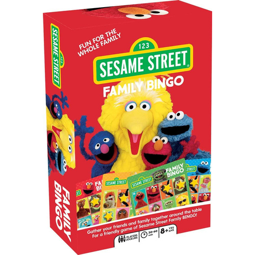 Family Bingo Sesame Street