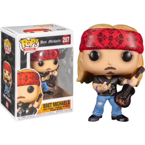 Poison - Bret Michaels #207 Pop! Vinyl