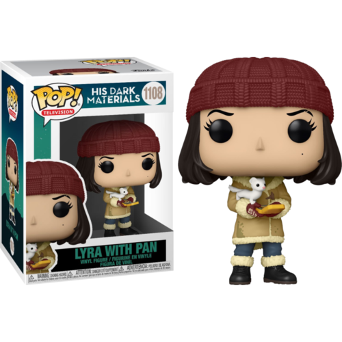 His Dark Materials - Lyra Belacqua with Pan #1108 Pop! Vinyl