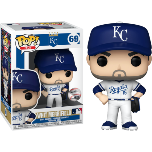 MLB Baseball - Whit Merrifeld Kansas City Royals Home Uniform #69 Pop! Vinyl