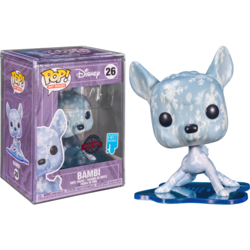 Bambi - Bambi Snowflakes Artist Series #26 Pop! Vinyl with Pop! Protector