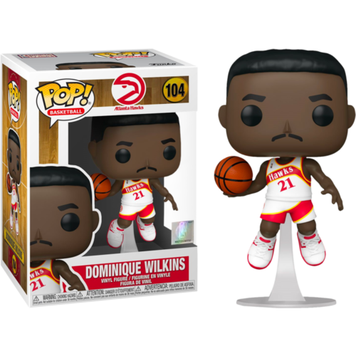 NBA Basketball - Dominique Wilkins​​ Atlanta Hawks #104 Pop! Vinyl