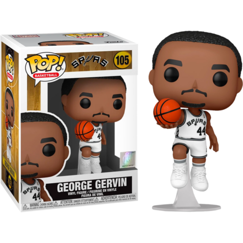 NBA Basketball - George Gervin San Antonio Spurs #105 Pop! Vinyl