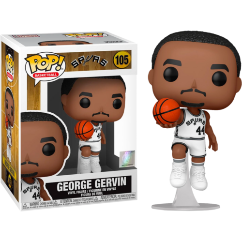 NBA Basketball - George Gervin San Antonio Spurs #105 Pop! Vinyl