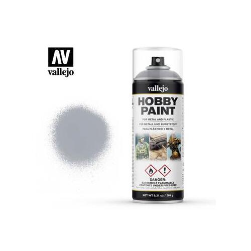 VALLEJO 28021 AEROSOL SILVER 400ML HOBBY SPRAY PAINT (FANTASY)