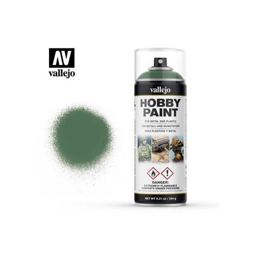 VALLEJO 28028 AEROSOL SICK GREEN 400ML HOBBY SPRAY PAINT