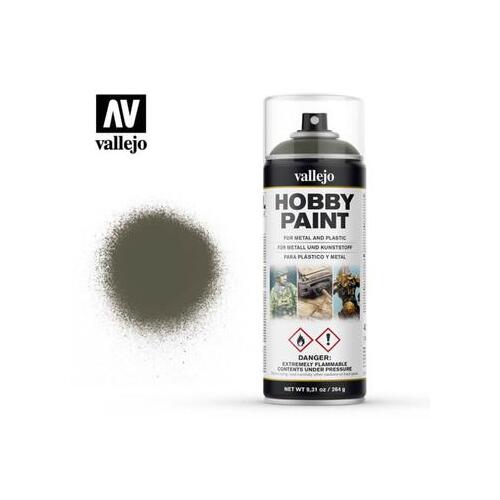 VALLEJO 28003 AEROSOL RUSSIAN GREEN 4BO 400ML HOBBY SPRAY PAINT