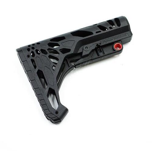 Python Black Buttstock for Gel Blaster