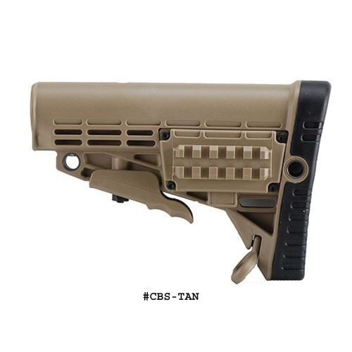 CAA Nylon Tan Buttstock for Gel Blaster