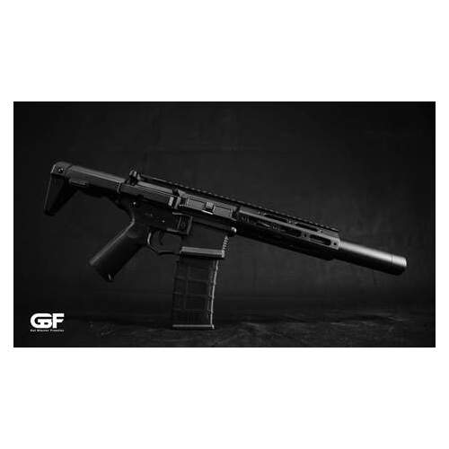 GBF Honey Badger AM013 SHORT with Metal Gearbox Gel Blaster