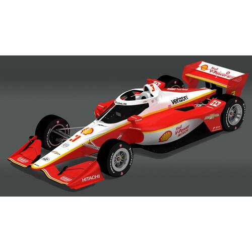 Greenlight 1/18 2020 NTT IndyCar Series #3 Scott McLaughlin Team Penske Shell V-Power Nitro Plus Diecast Car 11103