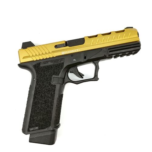 Poseidon P18 Shark [Gold/Black] - GBB Gel Blaster Pistol