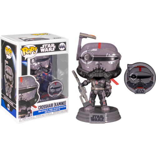 Star Wars: Across The Galaxy - Crosshair Kamino Bad Batch #444 Pop! Vinyl with Enamel Pin