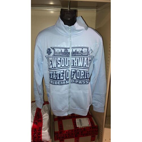 (XL) STATE OF ORIGIN - NSW BLUES Zipper Jumper
