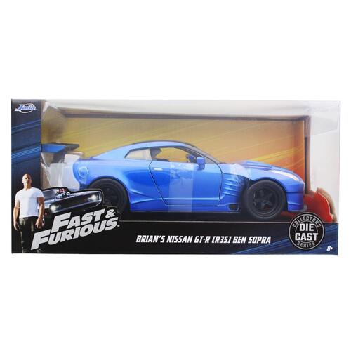Fast and Furious 8 - '09 Nissan GT-R Ben Sopra 1:24 Scale Hollywood Ride