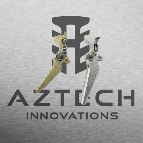 Aztech Black XTREME Adjustable V2 Metal Trigger for Gel Blasters