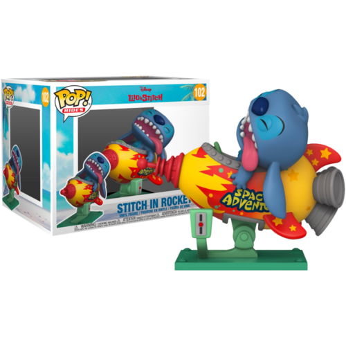 Lilo & Stitch - Stitch in Space Adventure Rocket #102 Pop! Rides Vinyl (FUN55620)