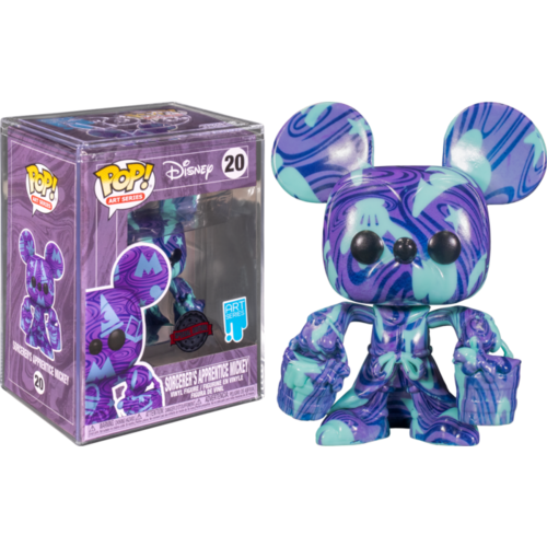 Mickey Mouse - Apprentice Mickey Artist Series #20 Pop! Vinyl with Pop! Protector