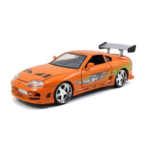 The Fast and the Furious - Brian’s 1994 Toyota Supra MK IV 1/24th Scale Die-Cast Vehicle Replica (JAD97168)