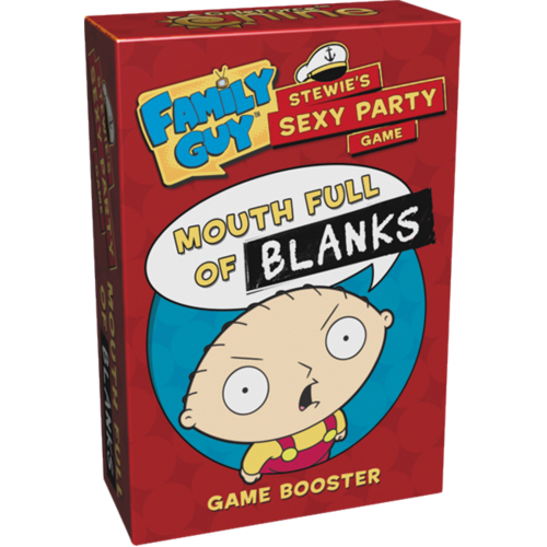 Family Guy - Stewie’s Sexy Party Board Game Mouth Full of Blanks Card Pack Expansion