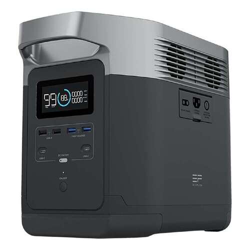 ECOflow Delta Power Station with 1800W AC output Battery