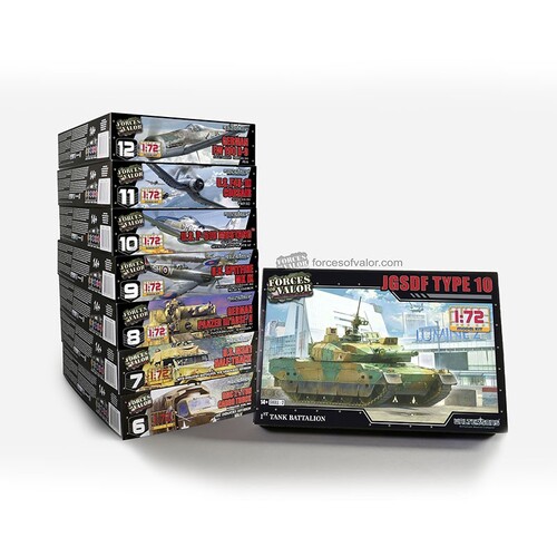 Forces of Valor - Japan Ground Self Defense Force (JGSDF) 1:72 Model Kit 873013A