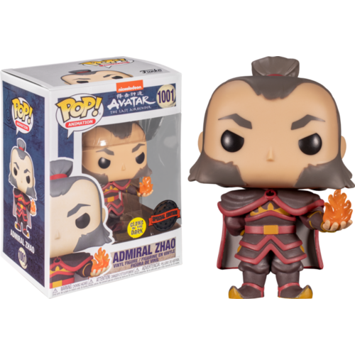Avatar: The Last Airbender - Admiral Zhao with Fireball Glow in the Dark #1001 Pop! Vinyl