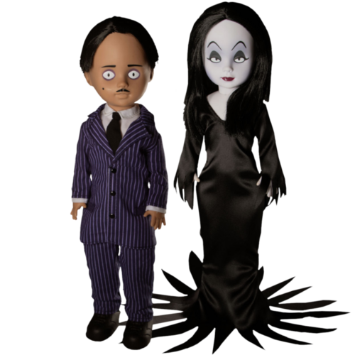 LDD Presents - The Addams Family Gomez & Morticia 10” Living Dead Doll 2-Pack