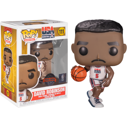 NBA Basketball - David Robinson 1992 Team USA Jersey #111 Pop! Vinyl