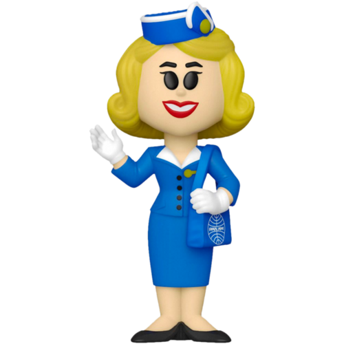 Pan Am - Stewardess Vinyl SODA Figure in Collector Can (International Edition)