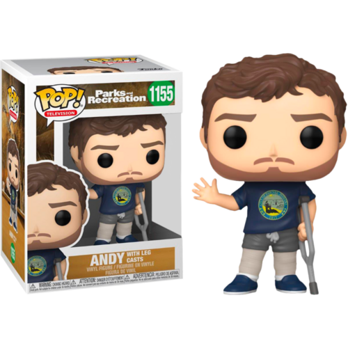 Parks and Recreation - Andy Dwyer with Leg Casts #1155 Pop! Vinyl