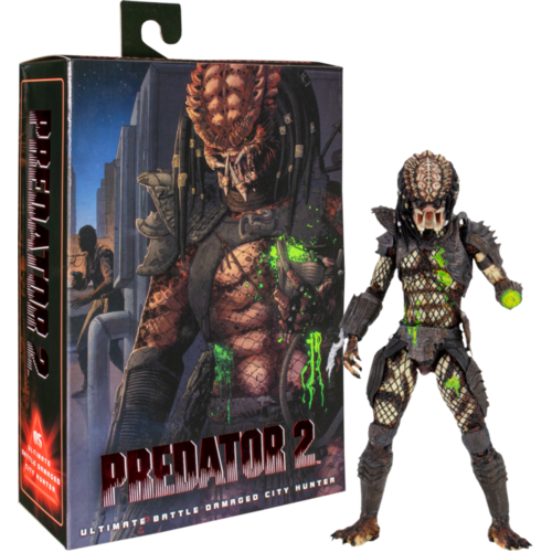 Predator 2 - City Hunter Predator Battle-Damaged Ultimate 7” Scale Action Figure