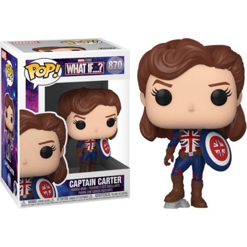 Marvel: What If…? - Captain Carter #870 Pop! Vinyl