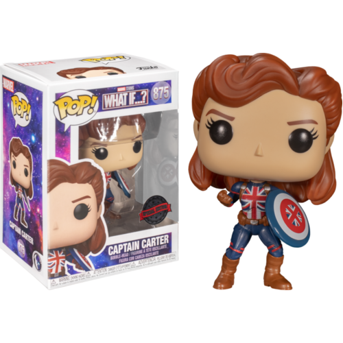 Marvel: What If…? - Captain Carter Fighting Pose #875 Pop! Vinyl