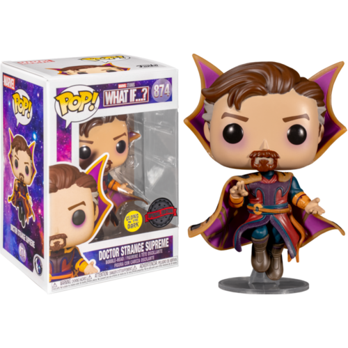 Marvel: What If…? - Doctor Strange Supreme Glow in the Dark #874 Pop! Vinyl