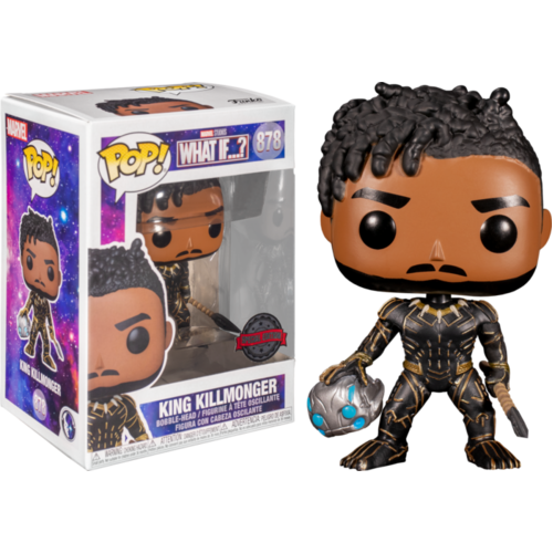Marvel: What If…? - King Killmonger #878 Pop! Vinyl