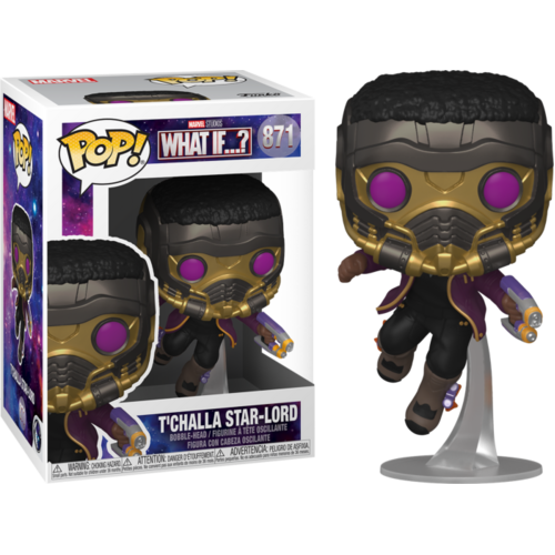 Marvel: What If…? - T’Challa Star-Lord #871 Pop! Vinyl