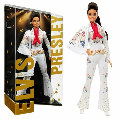 Barbie Signature Elvis Presley Barbie Doll (12-in) New 2021 Limited edition