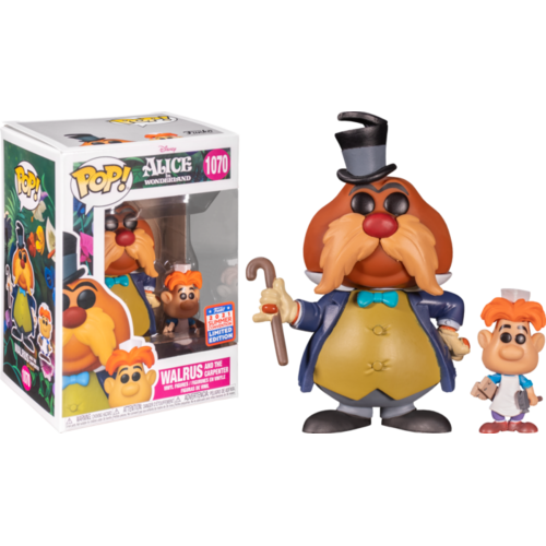 Alice in Wonderland - Walrus & The Carpenter SDCC 2021 US Exclusive #1070 Pop! Vinyl