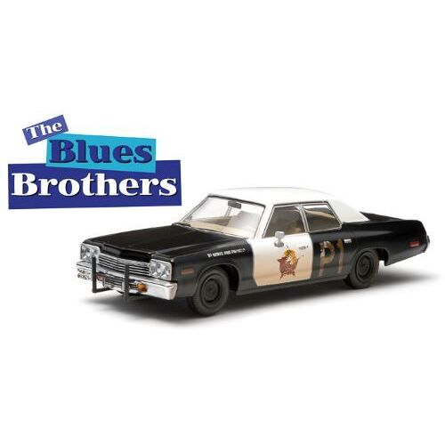 GreenLight 1:24 Blues Brothers 1974 Dodge Monaco Bluesmobile