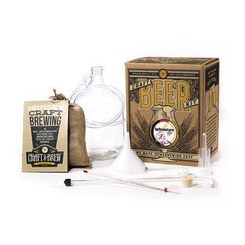 Craft A Brew – Hefeweizen German Wheat Beer Brewing Kit