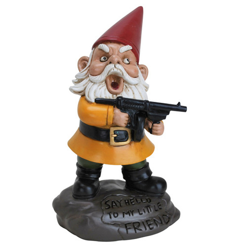 Bigmouth The Angry Little Garden Gnome