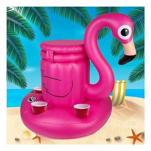 Bigmouth Pink Flamingo Inflatable Cooler