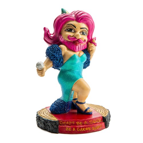 Bigmouth Drag Queen Garden Gnome