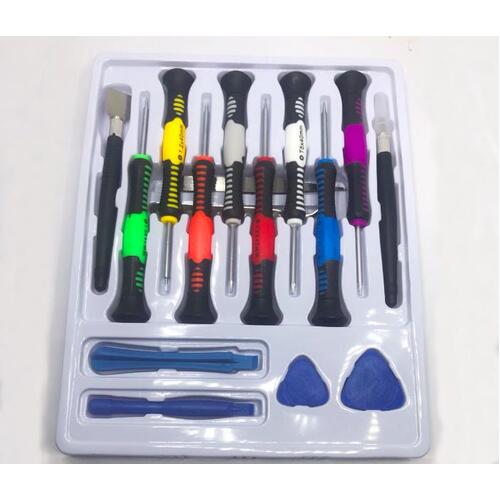 Versatile Screwdriver set precision 2811 model tools with pry