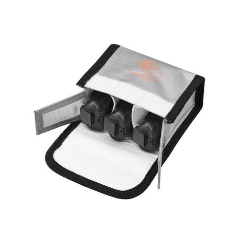 Silver Battery Safe for DJI Mavic MINI / Mavic MINI 2 / MINI SE / Mini 3 Pro(3 Batteries) #MM-BG06 Lipo bag