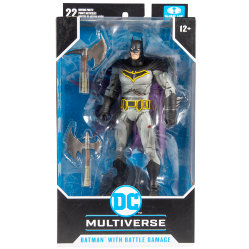 Batman - Batman Heavy Metal Battle Damaged 7" Action Figure